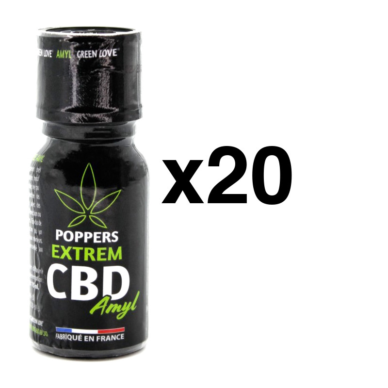 Green Love EXTREM CBD Amyle 15ml x20